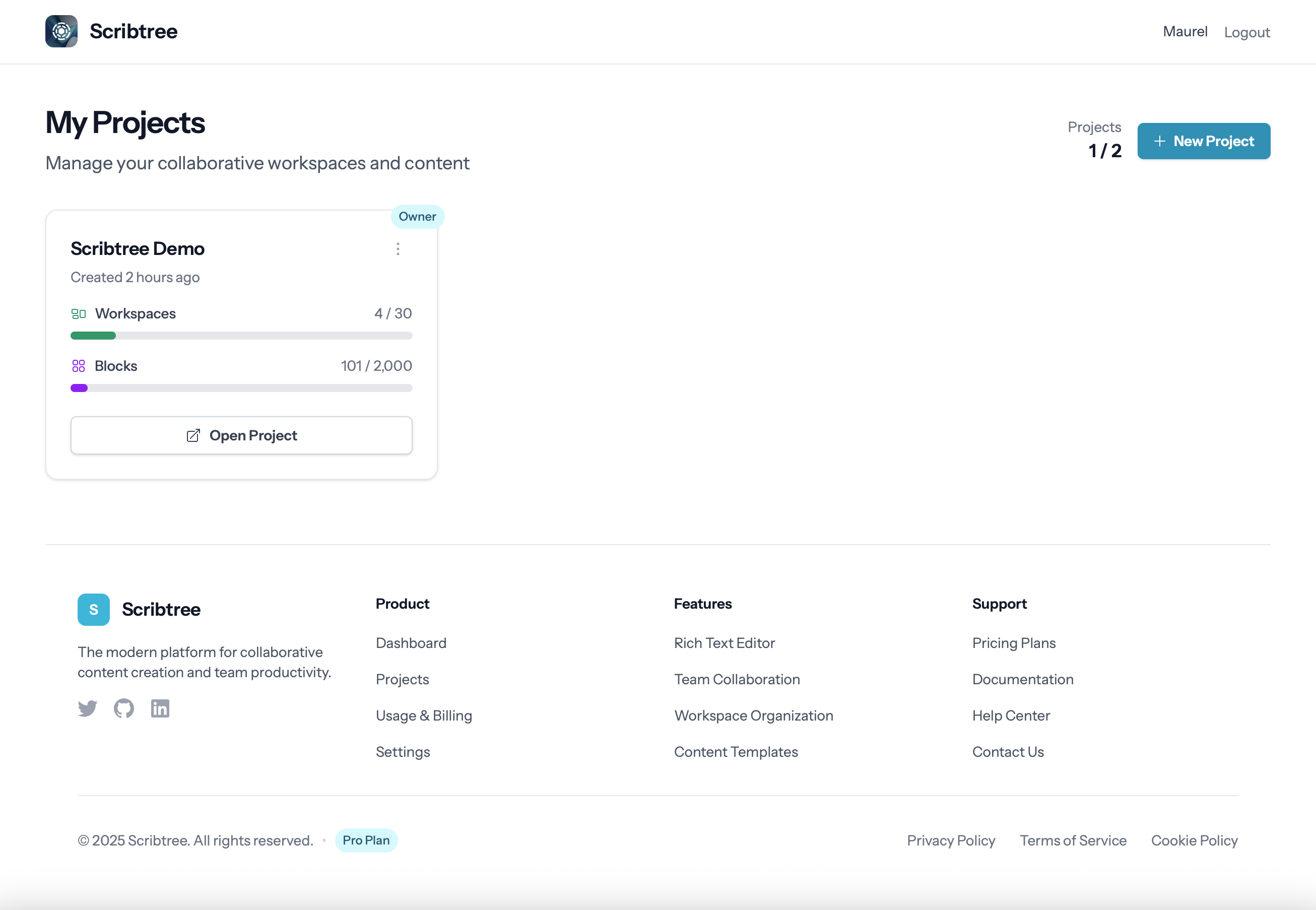 Projects Demo